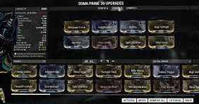 What is Soma prime build and how many types of soma prime?